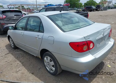 2006 Toyota Corolla Le из США, поврежденный, VIN 2T1BR30E36C633232